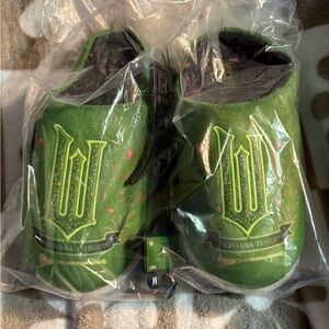Universal Wicked Green Elphaba Slippers